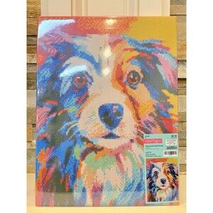 Hobby Lobby The Spring Shop Dog Diamond Painting Kit 11.8 x 15.75in